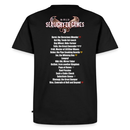 SG3 Shirt hinten